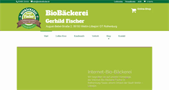 Desktop Screenshot of biobrotfischer.de